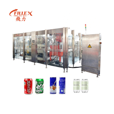 5000bp Aluminum Tin Carbonated Drink Filling Production Line