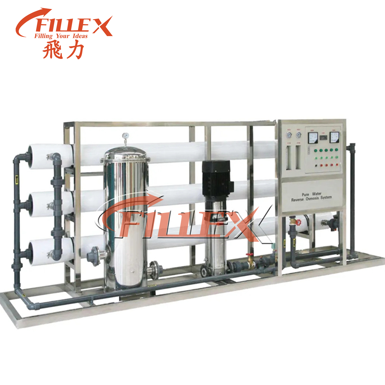 Monoblock Reverse Osmosis RO System Water Treatment For Drinking Water