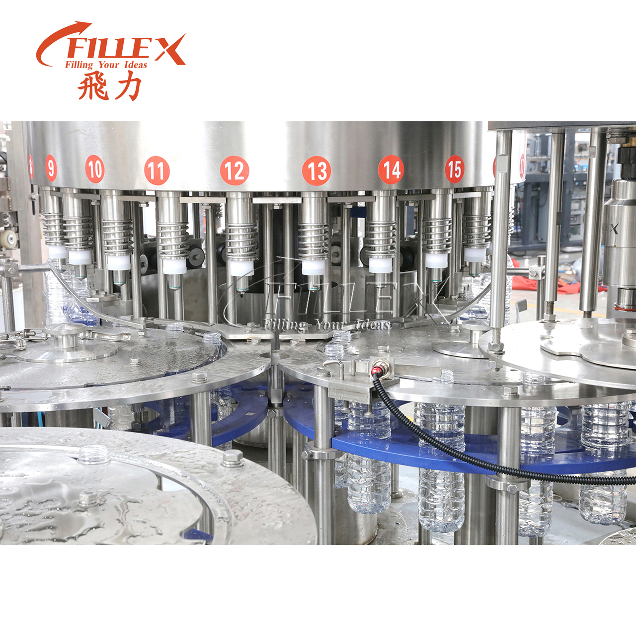 Portable Fully Automatic Jar Bottle Washing Filling Capping