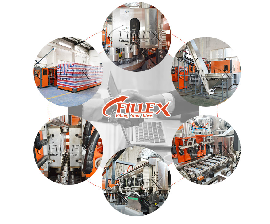 M&aacute;quina de llenado de botella de botella